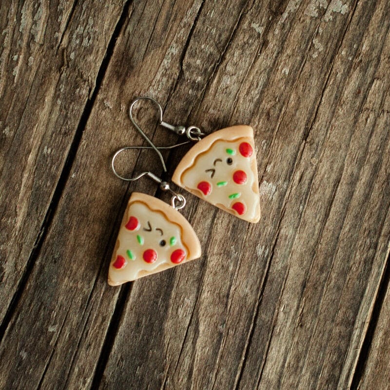 Kolczyki Pizza – odrobina humoru i stylu na co dzień